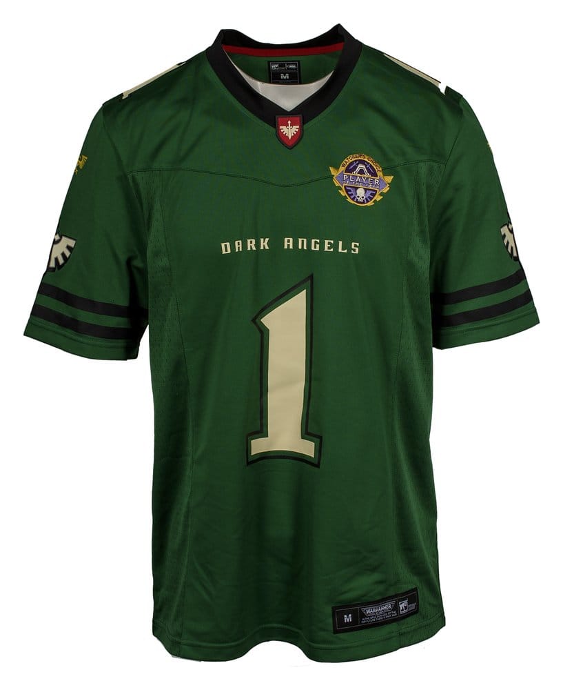 Warhammer 40,000 Sports Jersey Shirt Dark Angels