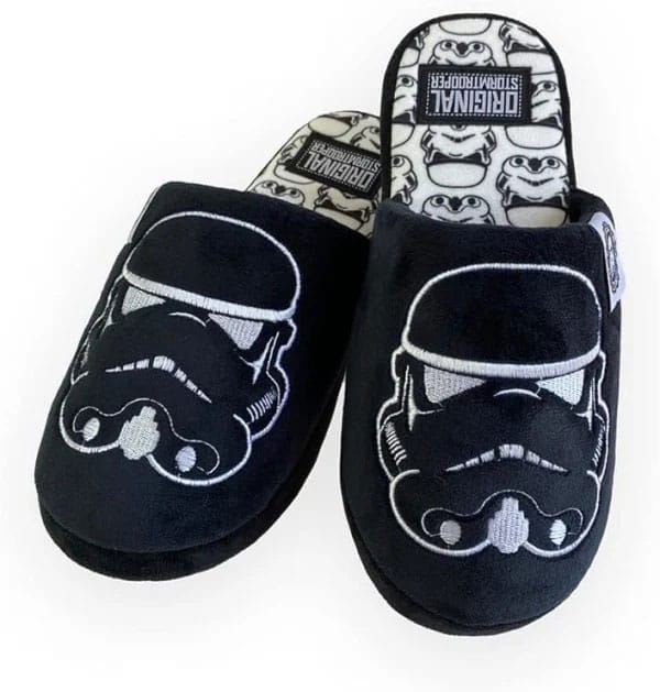 Original Stormtrooper Tofflor Svart EU 8 - 10 AAA Merchandise