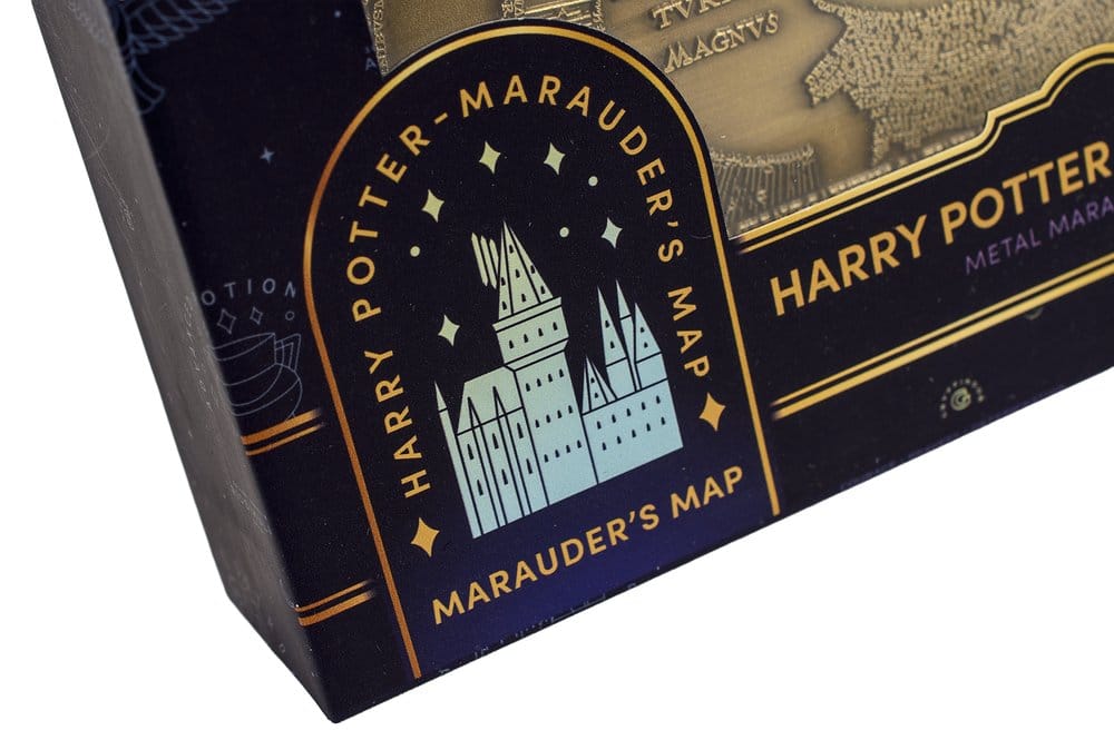 Harry Potter Replika Marauder’s Map Metallkarta 15 cm
