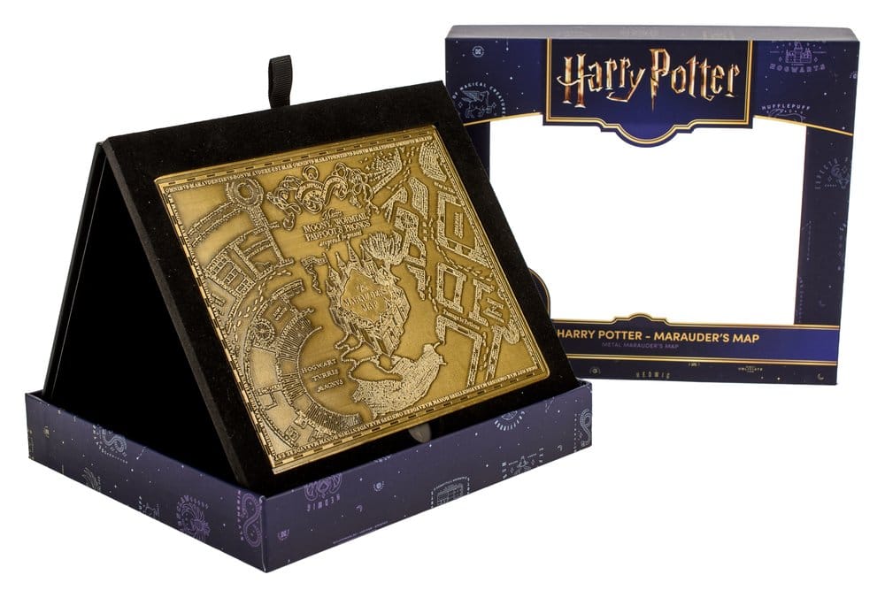 Harry Potter Replika Marauder’s Map Metallkarta 15 cm