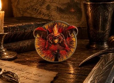 Lord of the Rings Coin "You Shall Not Pass" Balrog Deluxe