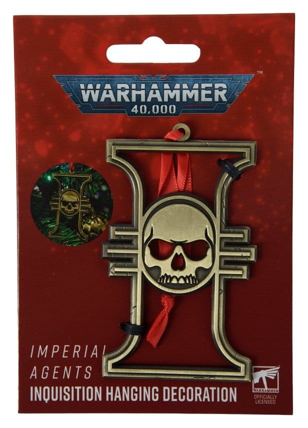 Warhammer 40,000 Hanging Decoration Imperial Agents Inquisition 17 cm