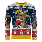 Simpsons Christmas Sweater D'oh Ho Ho! Storlek M AAA Merchandise