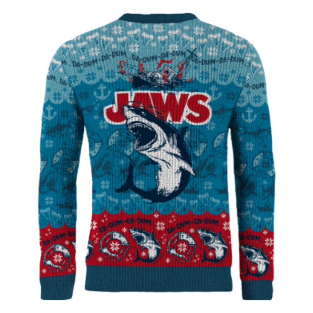 Jaws Christmas Sweater Jaws