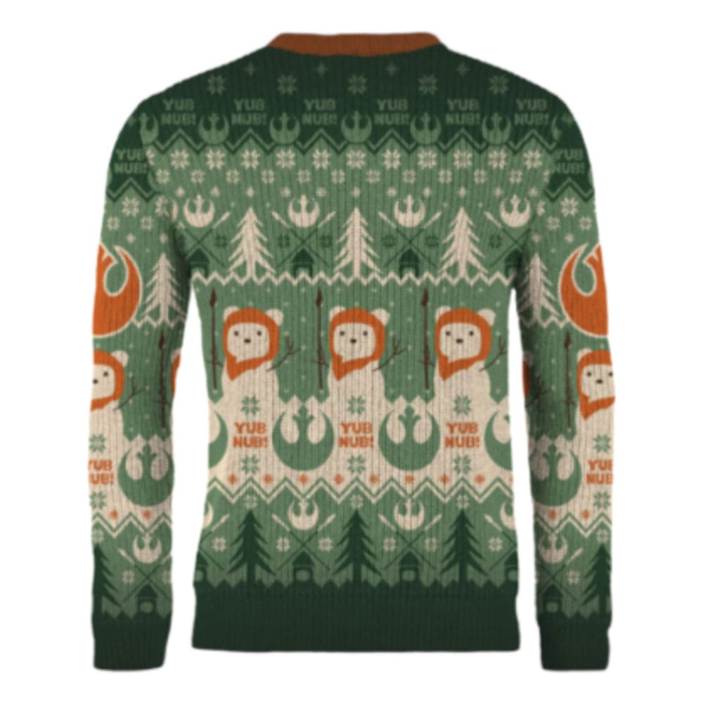Star Wars Christmas Sweater Ewok'n around the Christmas Tree