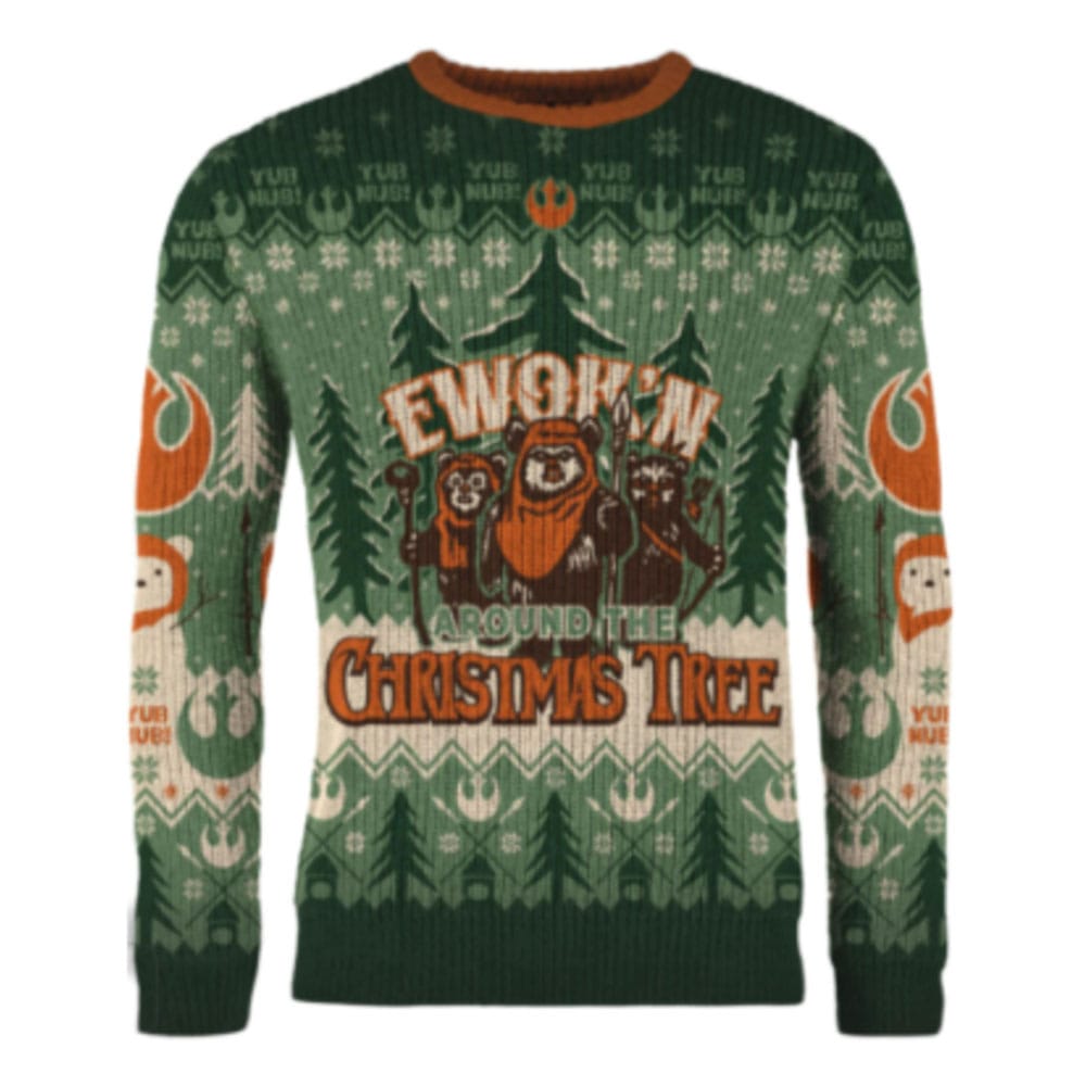 Star Wars Jultröja Ewok'n Around the Christmas Tree Storlek L AAA Merchandise