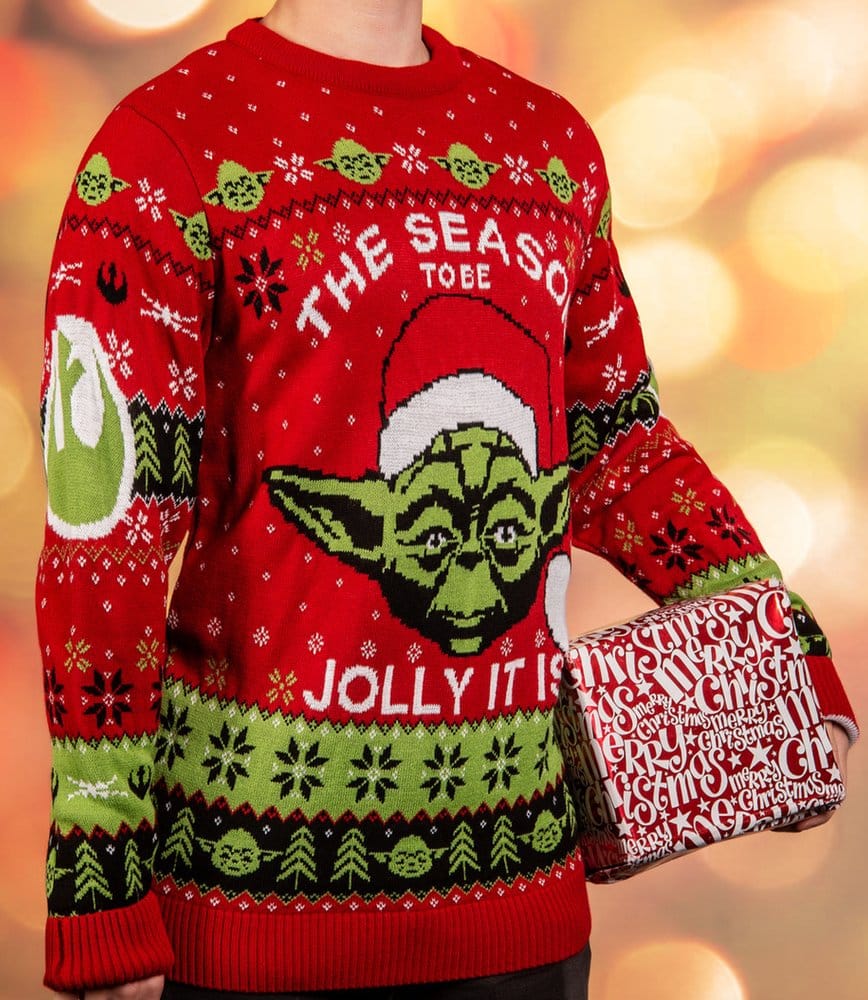 Star Wars Christmas Sweater Yoda