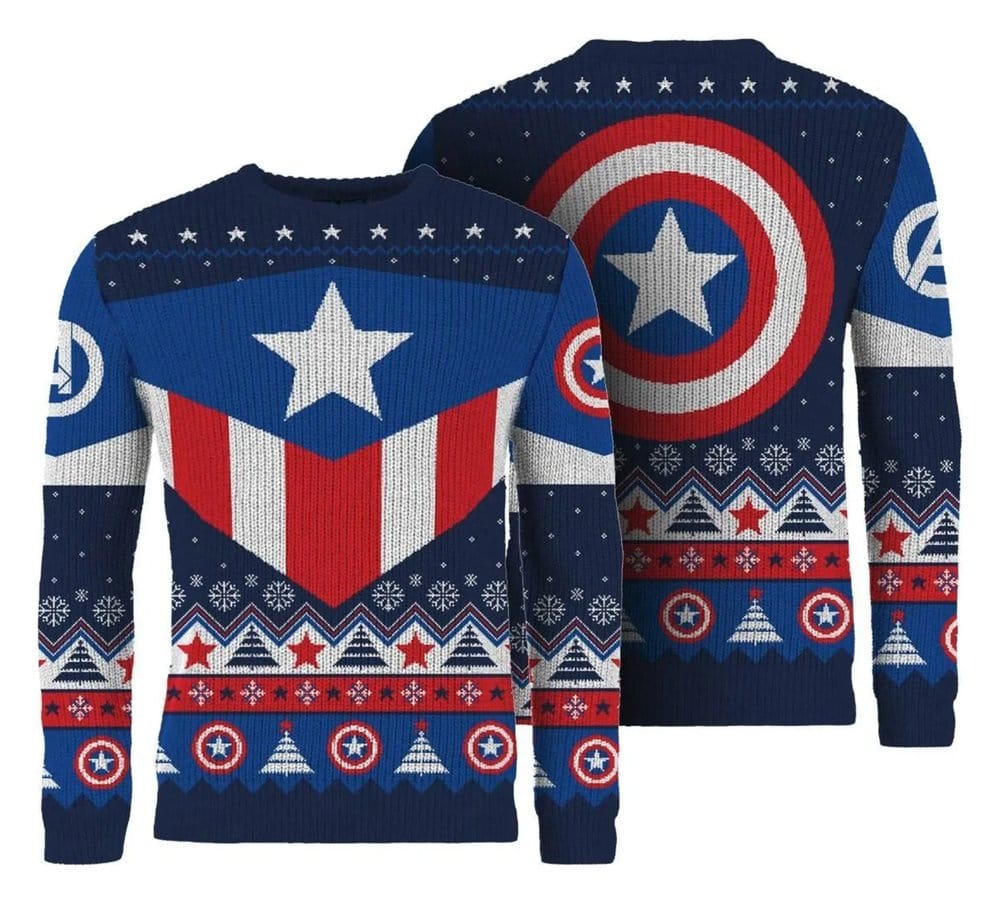 Captain America Jultröja Storlek M