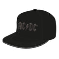 ACDC Keps med Glänsande Svart Logo