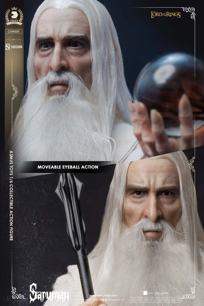 Lord of the Rings Action Figur 1/6 Saruman 31 cm