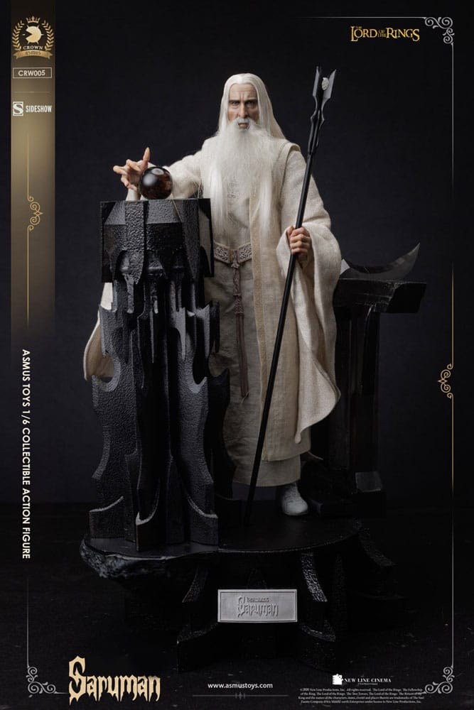 Härskaren av ringen Action Figur 1/6 Saruman 31 cm