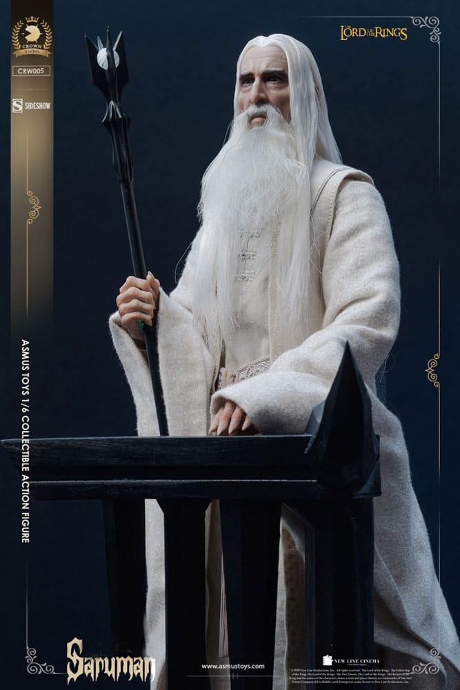 Härskaren av ringen Action Figur 1/6 Saruman 31 cm