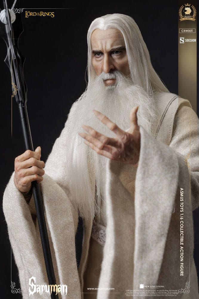 Härskaren av ringen Action Figur 1/6 Saruman 31 cm