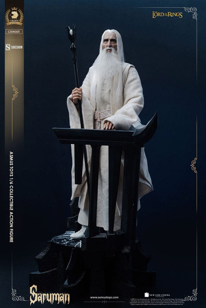Härskaren av ringen Action Figur 1/6 Saruman 31 cm