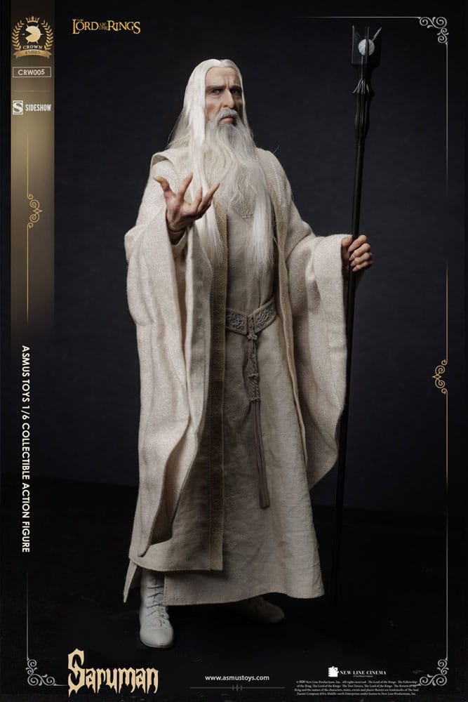 Härskaren av ringen Action Figur 1/6 Saruman 31 cm