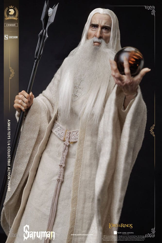 Härskaren av ringen Action Figur 1/6 Saruman 31 cm