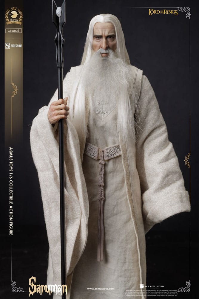 Härskaren av ringen Action Figur 1/6 Saruman 31 cm