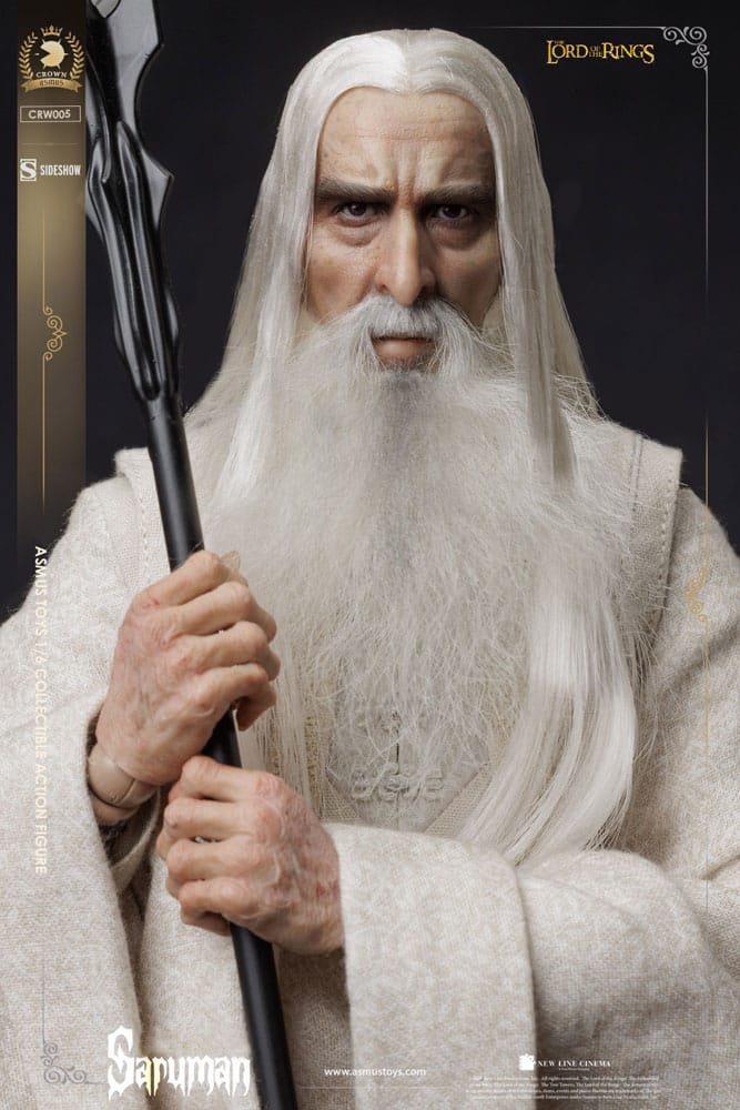 Härskaren av ringen Action Figur 1/6 Saruman 31 cm