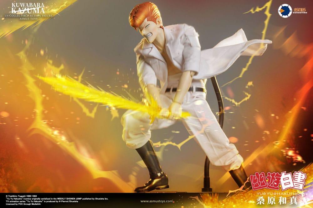 Yu Yu Hakusho Action Figur 1/6 Kazuma Kuwabara (Lyxversion) 30 cm Asmus Collectible Toys