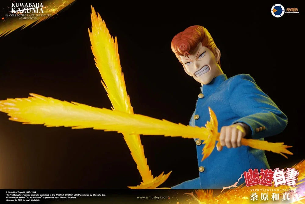 Yu Yu Hakusho Action Figur 1/6 Kazuma Kuwabara (Lyxversion) 30 cm Asmus Collectible Toys