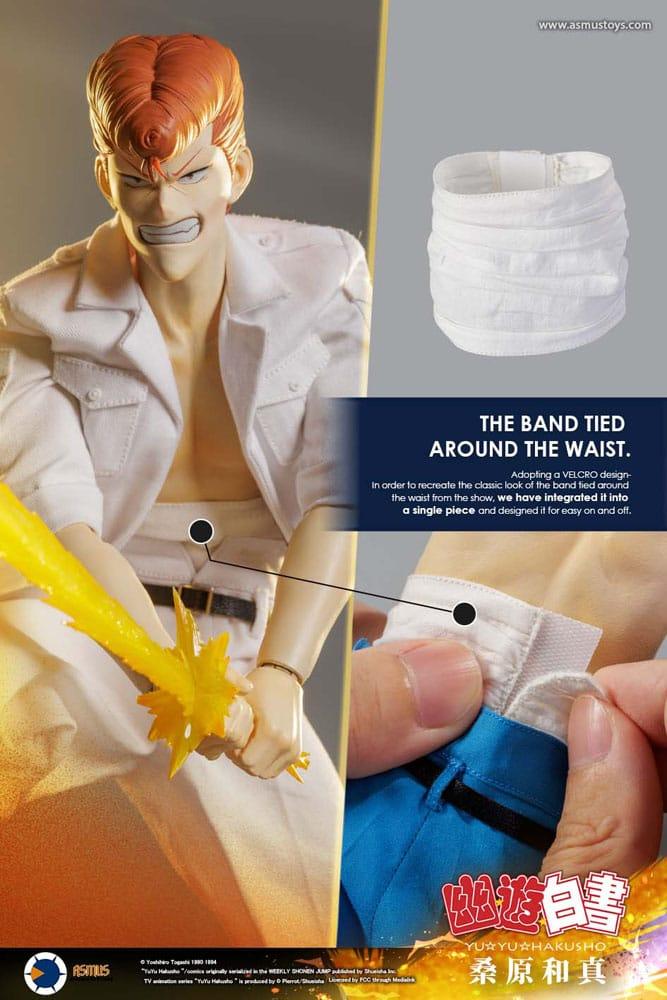 Yu Yu Hakusho Action Figur 1/6 Kazuma Kuwabara (Lyxversion) 30 cm Asmus Collectible Toys