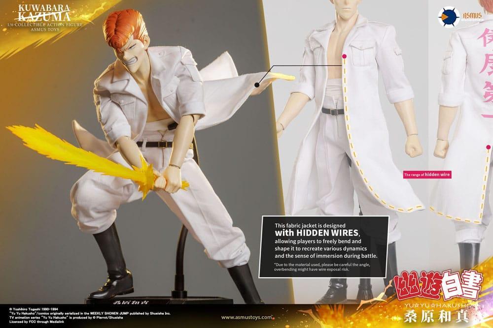 Yu Yu Hakusho Action Figur 1/6 Kazuma Kuwabara 30 cm Asmus Collectible Toys