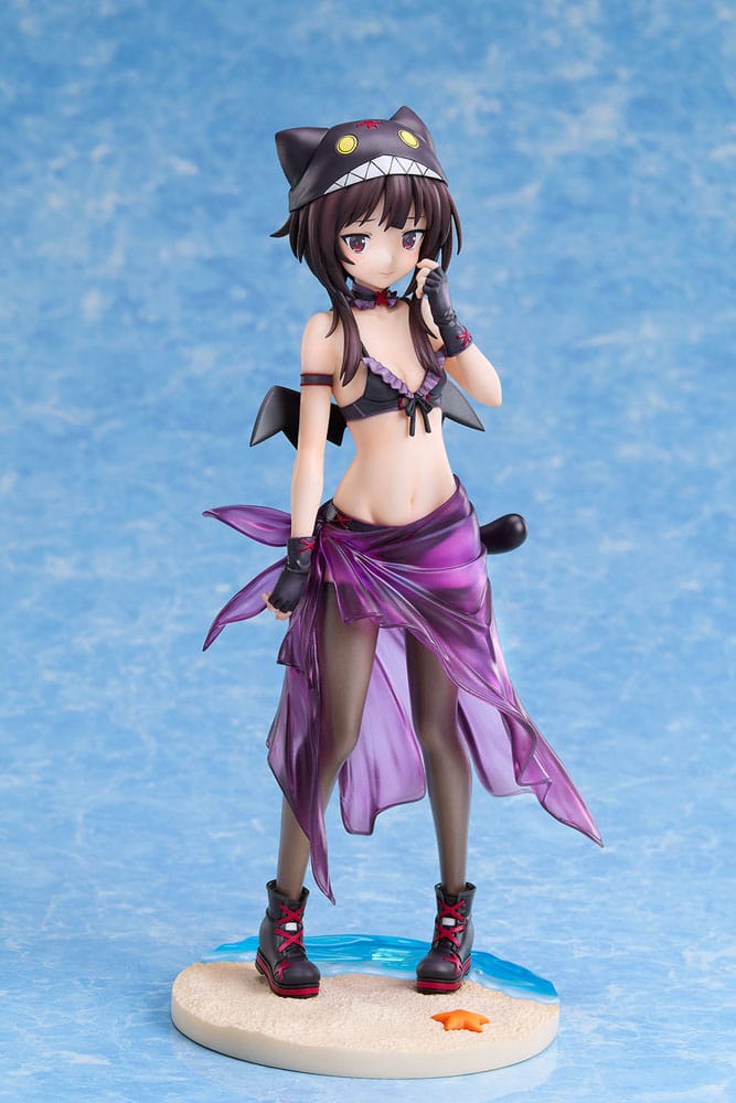 KonoSuba: An Explosion on This Wonderful World! Figur 1/7 Megumin Chomusuke Swimsuit Ver. 22 cm A Dimension