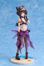 KonoSuba: An Explosion on This Wonderful World! Figur 1/7 Megumin Chomusuke Swimsuit Ver. 22 cm A Dimension