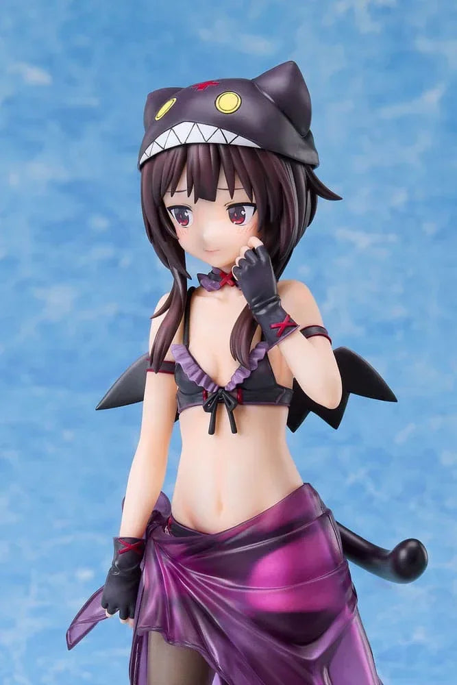 KonoSuba: An Explosion on This Wonderful World! Figur 1/7 Megumin Chomusuke Swimsuit Ver. 22 cm A Dimension