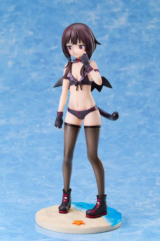 KonoSuba: An Explosion on This Wonderful World! Figur 1/7 Megumin Chomusuke Swimsuit Ver. 22 cm A Dimension