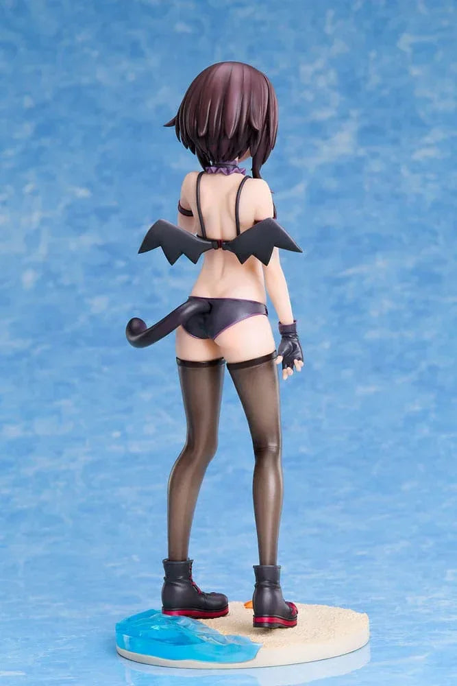 KonoSuba: An Explosion on This Wonderful World! Figur 1/7 Megumin Chomusuke Swimsuit Ver. 22 cm A Dimension