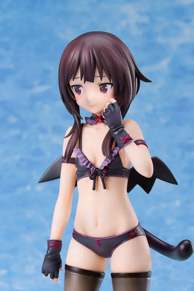 KonoSuba: An Explosion on This Wonderful World! Figur 1/7 Megumin Chomusuke Swimsuit Ver. 22 cm A Dimension