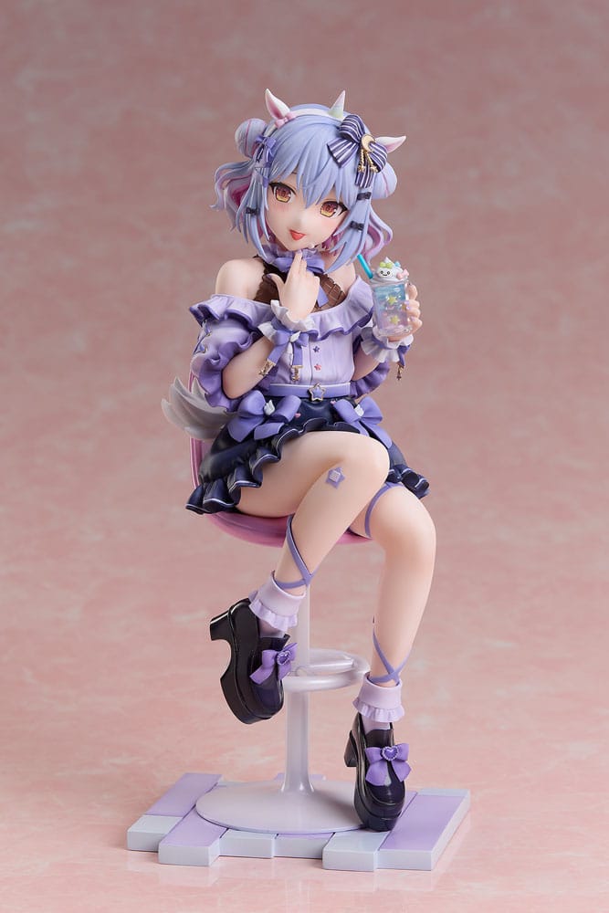 VTuber PVC Figur 1/7 NoriPro Inuyama Tamaki Unicorn Outfit Jirai Style Ver. 21 cm A Dimension