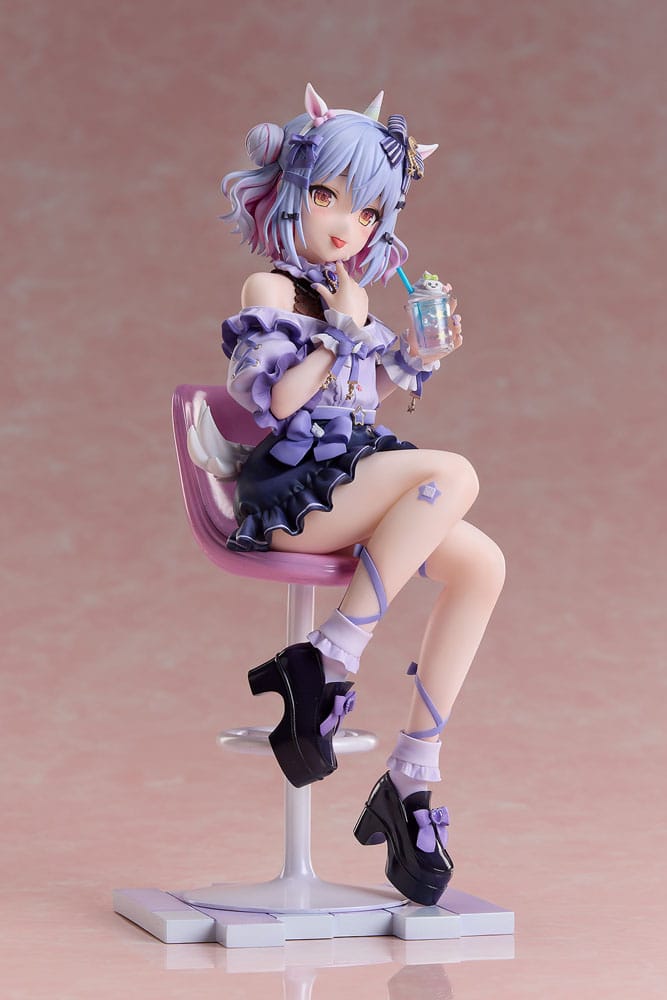 VTuber PVC Figur 1/7 NoriPro Inuyama Tamaki Unicorn Outfit Jirai Style Ver. 21 cm A Dimension