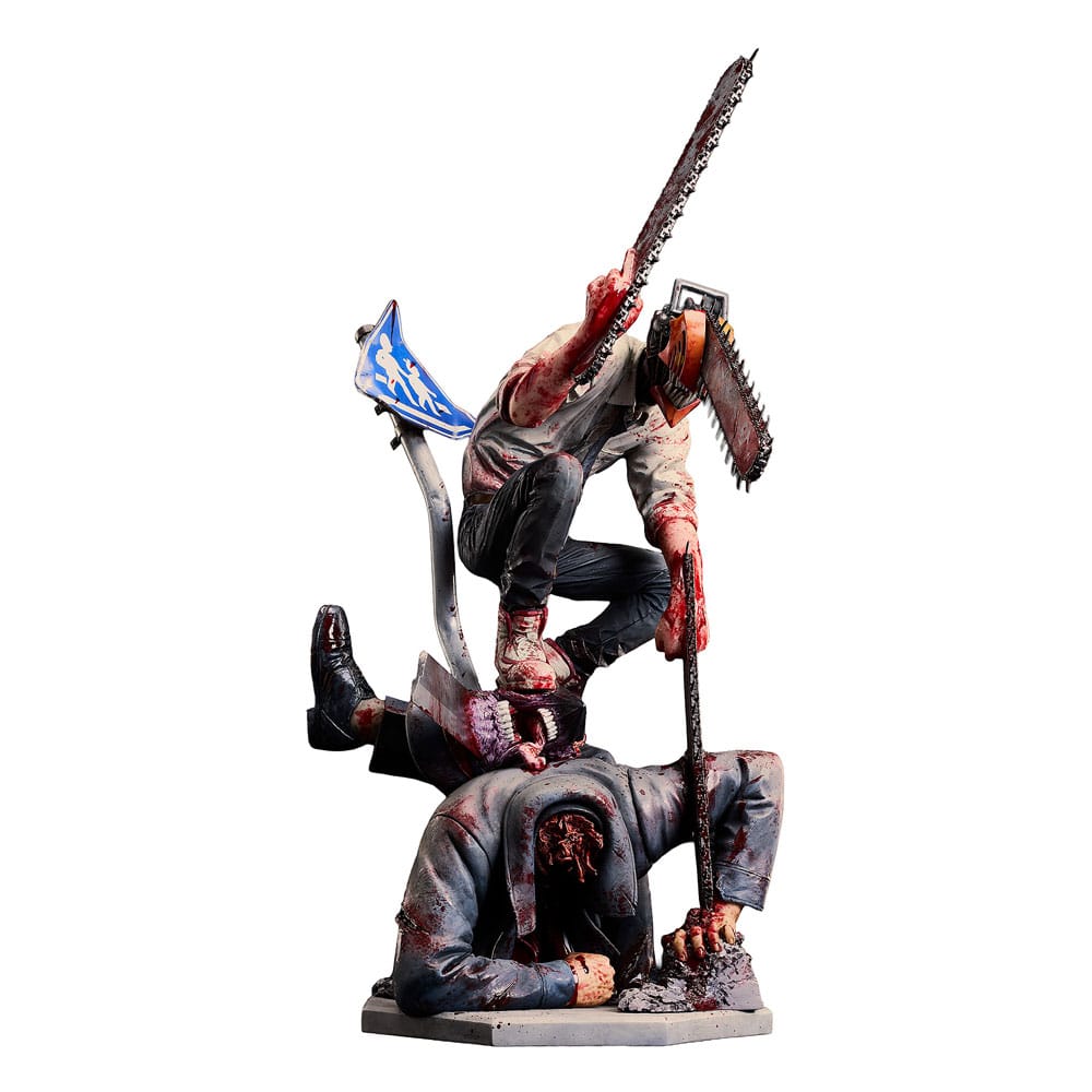 Chainsaw Man Dead PVC Figur 1/7 Chainsaw Man Ver. av Takayuki Takeya - 34 cm A Dimension