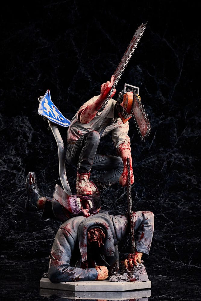 Chainsaw Man Dead PVC Figur 1/7 Chainsaw Man Ver. av Takayuki Takeya - 34 cm A Dimension