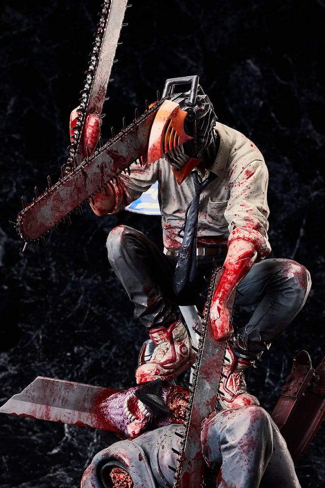 Chainsaw Man Dead PVC Figur 1/7 Chainsaw Man Ver. av Takayuki Takeya - 34 cm A Dimension