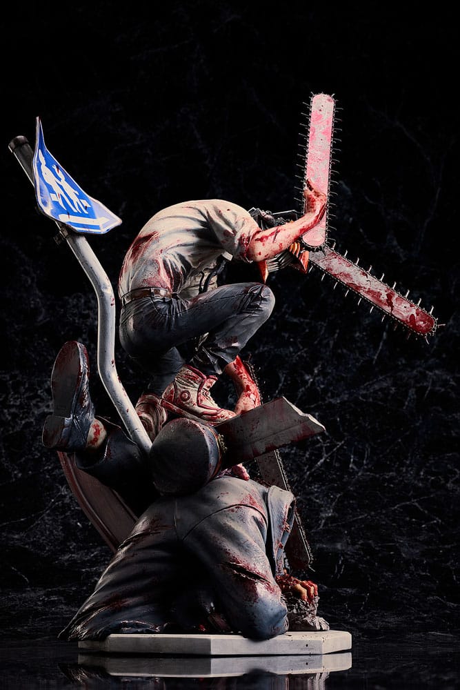 Chainsaw Man Dead PVC Figur 1/7 Chainsaw Man Ver. av Takayuki Takeya - 34 cm A Dimension
