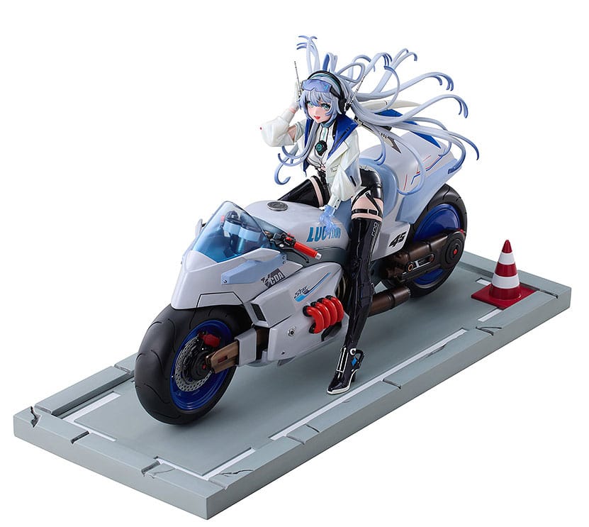 Vsinger PVC Figur 1/7 Luo Tianyi Retro-Future Storm Driver Ver. 23 cm A Dimension