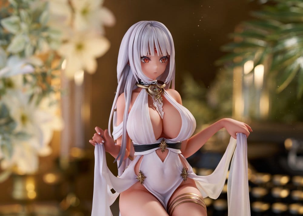 Azur Lane PVC-figur 1/7 Massachusetts - Klädd för intryck - 23 cm