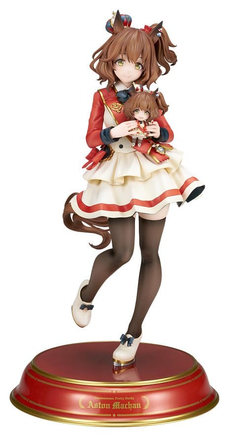 Umamusume Pretty Derby PVC-figur i skala 1/7 av Aston Machan, 26 cm hög