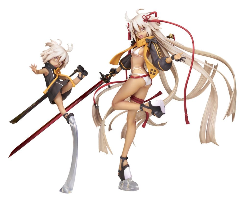 Fate/Grand Order PVC-figur i skala 1/7 Saberversionen Okita Souji Alter Final Ascension, 28 cm