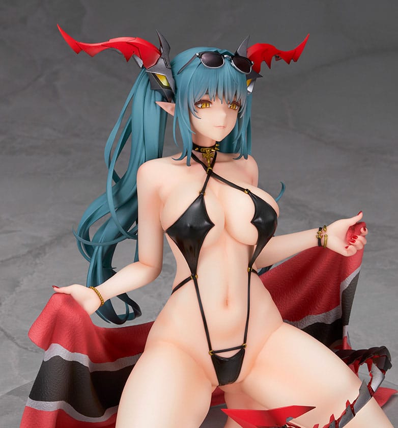 Azur Lane PVC Figur 1/7 Regensburg Dark Dragon och Kust av Ljus Ver. 16 cm Alter