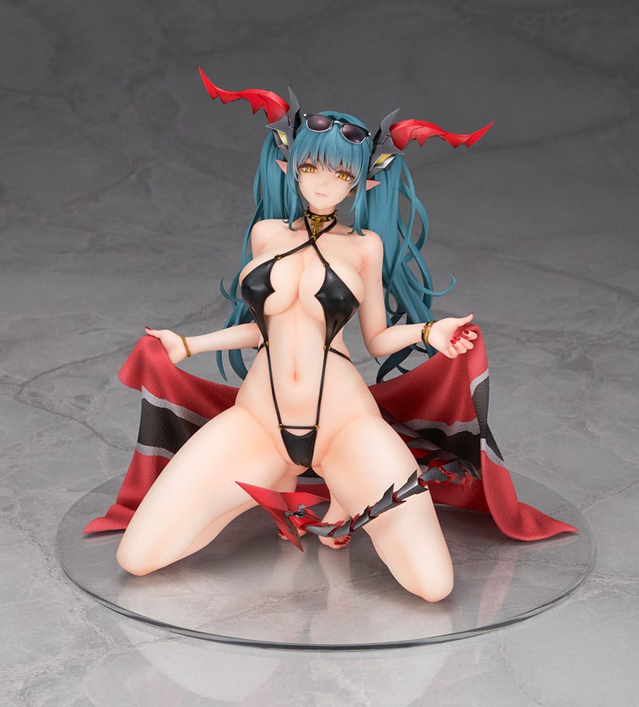 Azur Lane PVC Figur 1/7 Regensburg Dark Dragon och Kust av Ljus Ver. 16 cm Alter