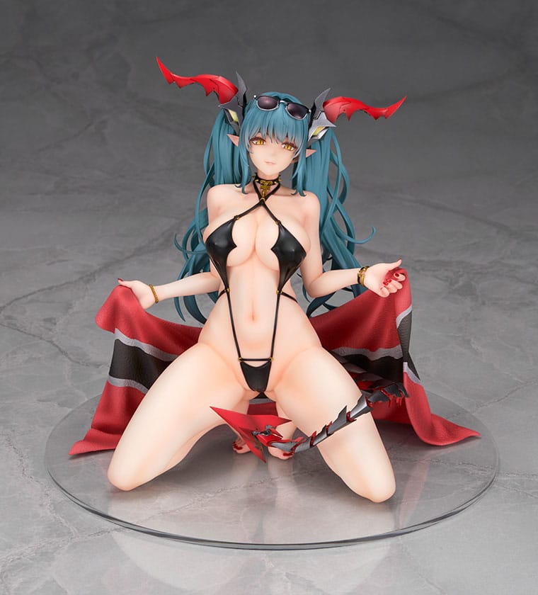 Azur Lane PVC Figur 1/7 Regensburg Dark Dragon och Kust av Ljus Ver. 16 cm Alter