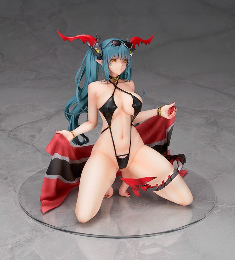 Azur Lane PVC Figur 1/7 Regensburg Dark Dragon och Kust av Ljus Ver. 16 cm Alter