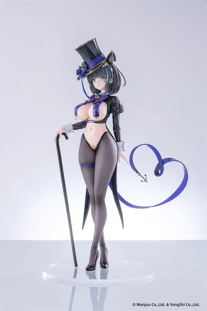 Azur Lane PVC Figur 1/6 Cheshire The Cat i Magic Hat Ver. 30 cm Ami Ami