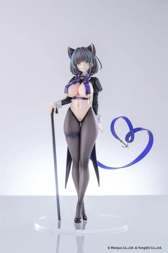 Azur Lane PVC Figur 1/6 Cheshire The Cat i Magic Hat Ver. 30 cm Ami Ami