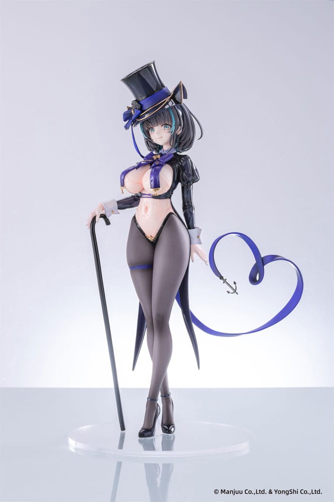 Azur Lane PVC Figur 1/6 Cheshire The Cat i Magic Hat Ver. 30 cm Ami Ami
