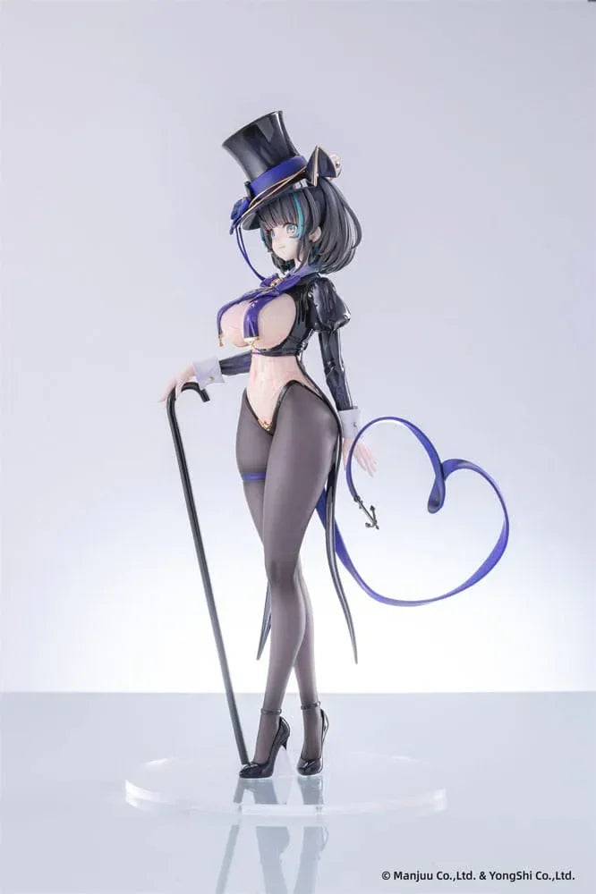 Azur Lane PVC Figur 1/6 Cheshire The Cat i Magic Hat Ver. 30 cm Ami Ami